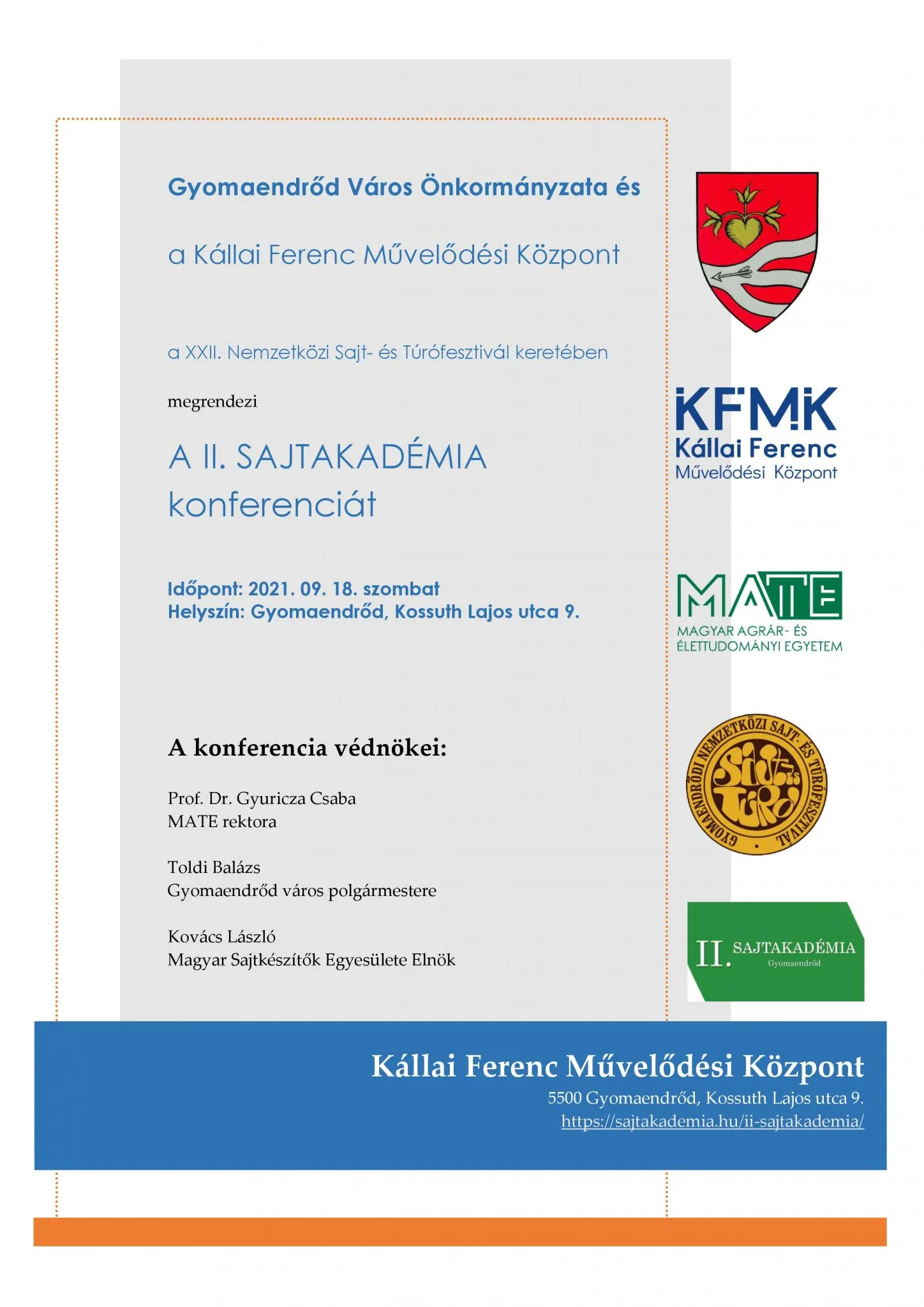 II. Sajtakadémia