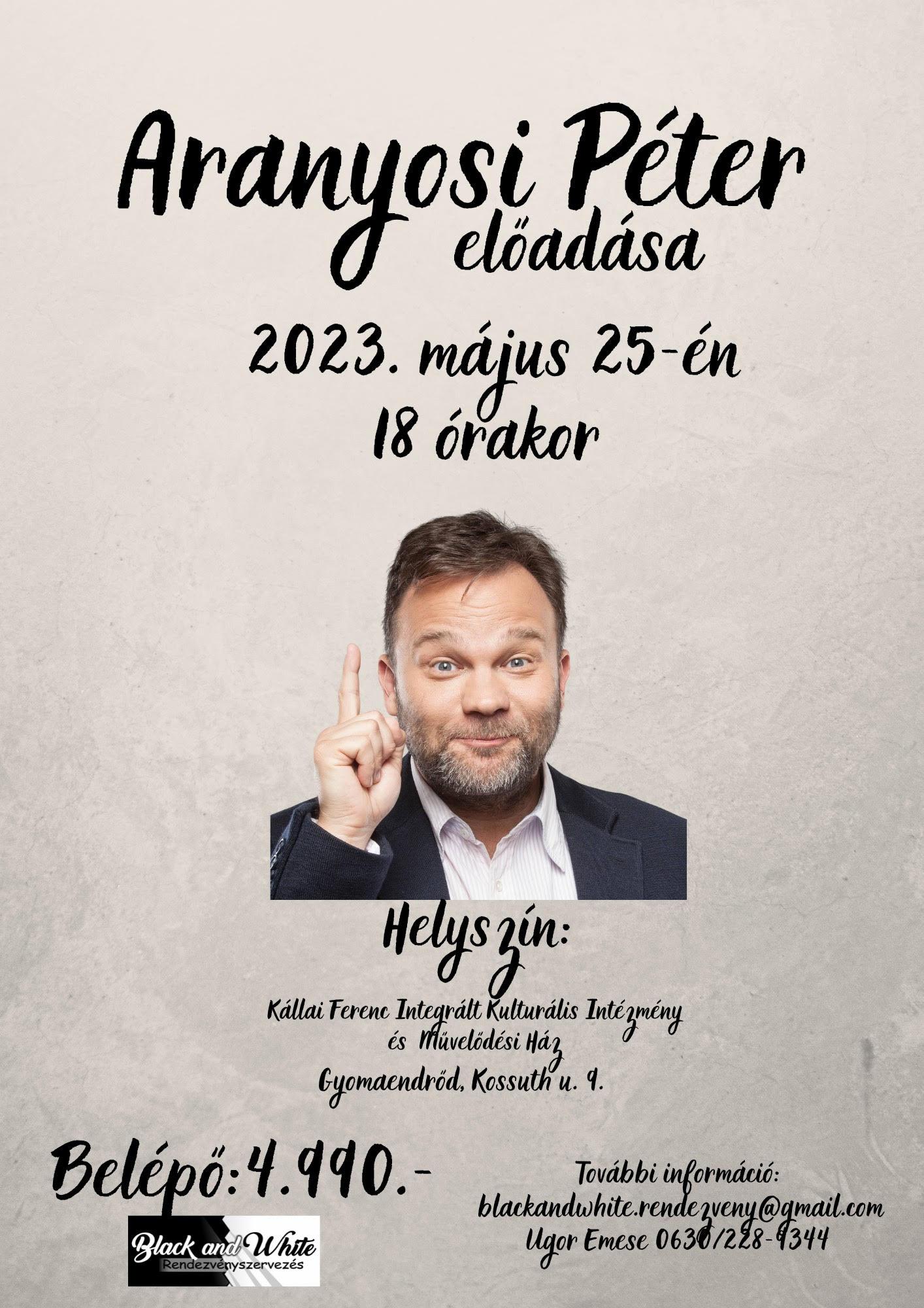 Aranyosi Péter előadása