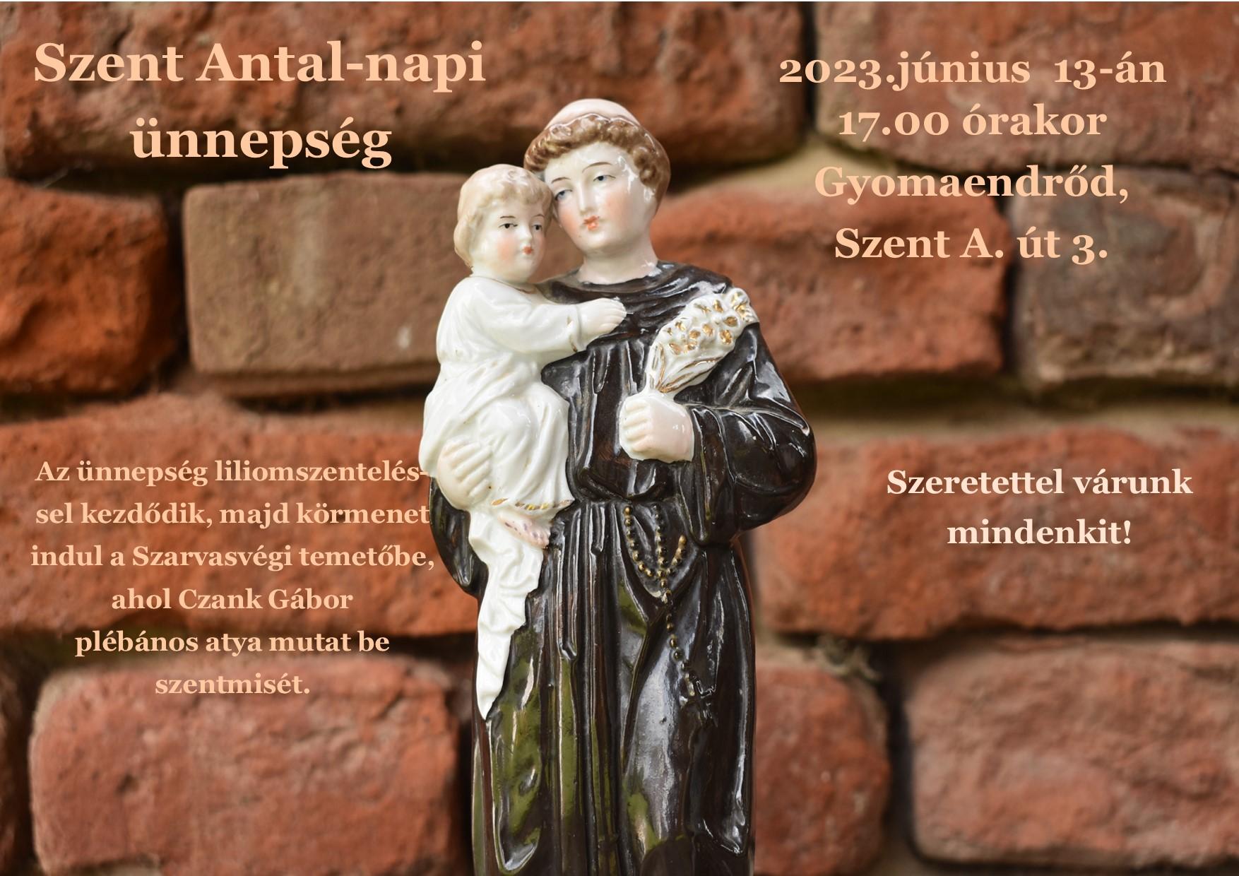 Szent Antal-napi ünnepség