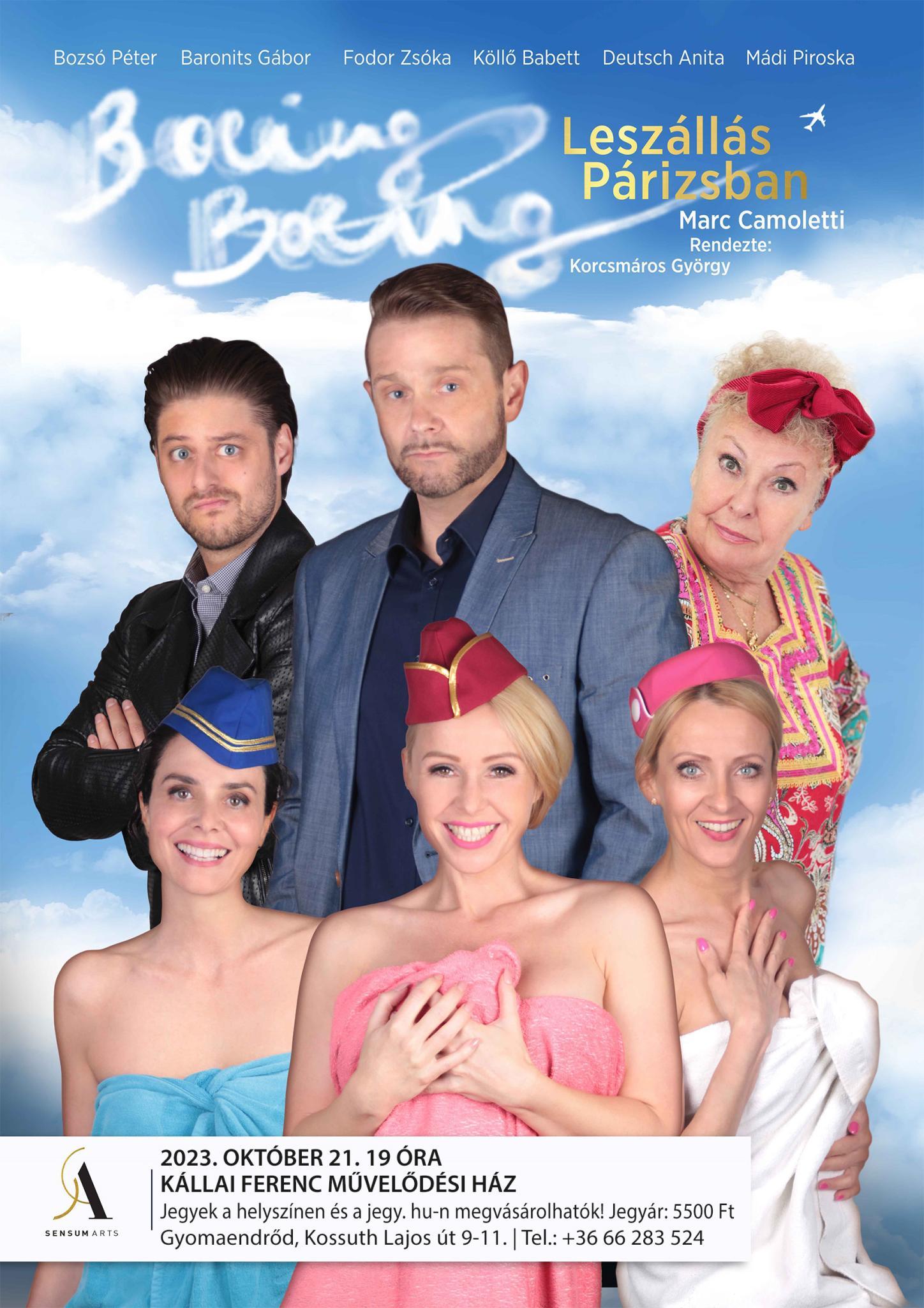 Boeing Boeing - Leszállás Párizsban