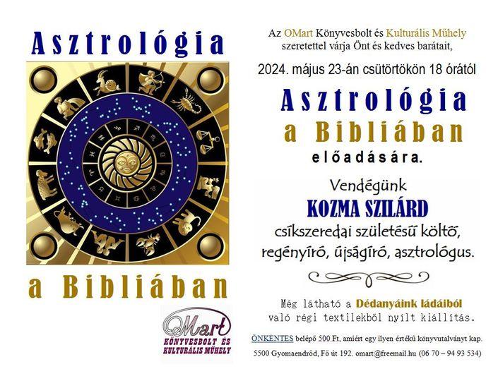 Asztrológia a Bibliában előadás