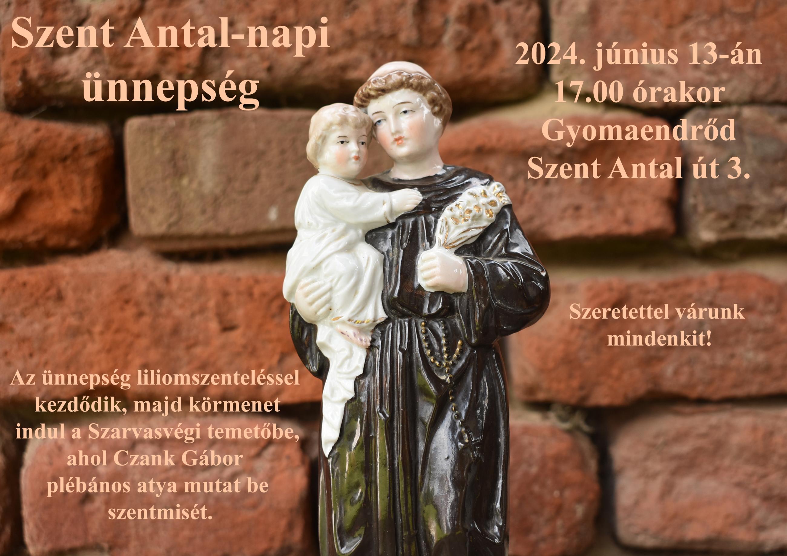 Szent Antal-napi ünnepség