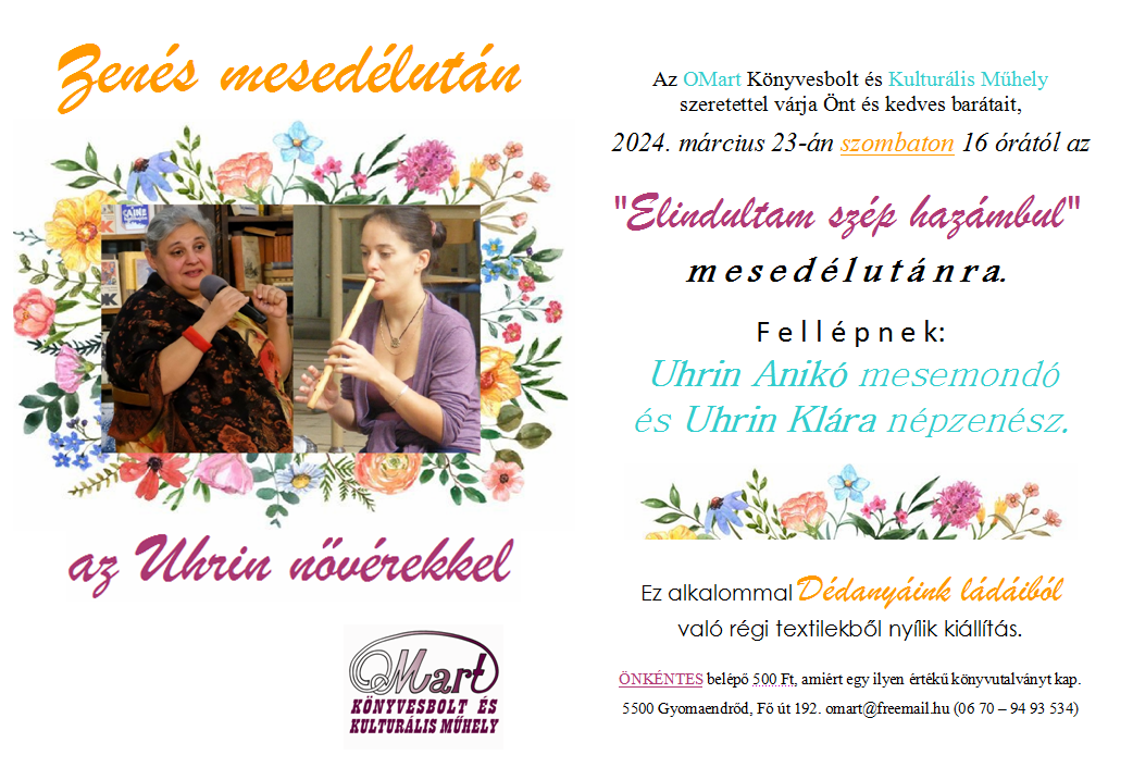 Zenés mesedélután az Uhrin nővérekkel