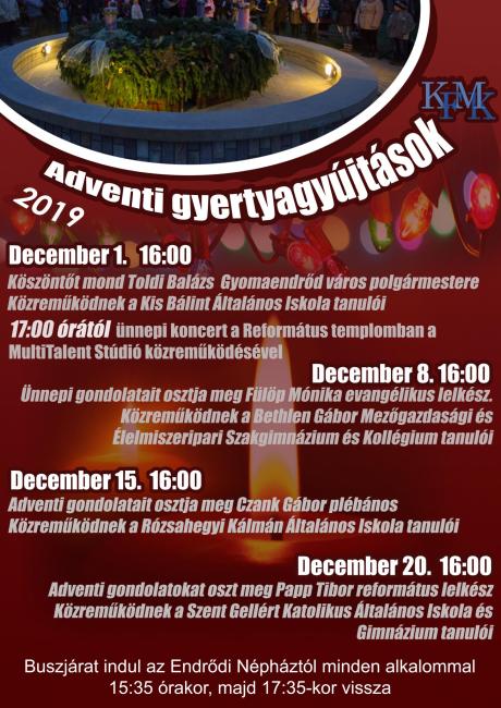 I. Adventi Gyertyagyújtás