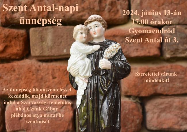 Szent Antal-napi ünnepség